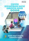 Welfare Statistics Of Bogor Regency 2021