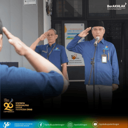 Apel Peringatan Hari Statistik Nasional Tahun 2024 BPS Kabupaten Bogor