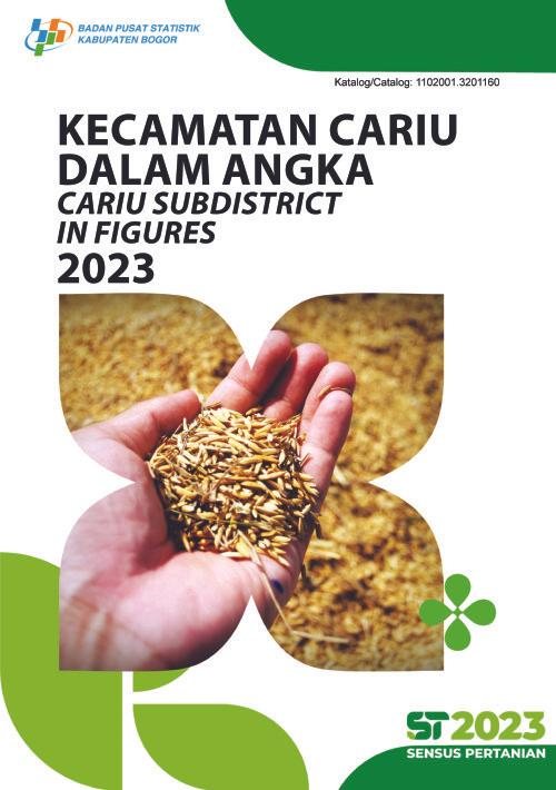 Cariu Subdistrict in Figures 2023